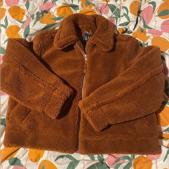 Gap, women’s winter puffer coat, size X large, rust color - Picture 2 of 4